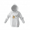 Simit ve Peynir Kapüşonlu Sweatshirt