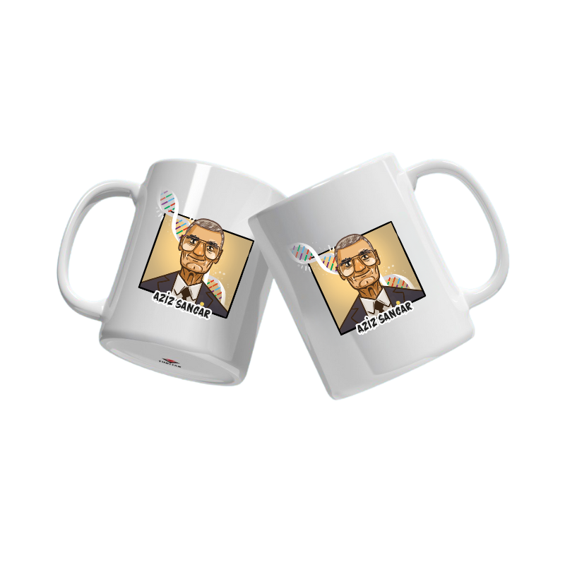 Çizgi Bilim Serisi-Aziz Sancar Bardak Çizgi Bilim Serisi-Aziz Sancar Bardak