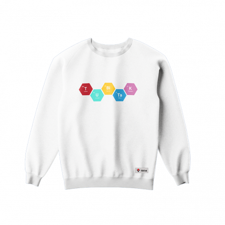 Element Baskılı Sweatshirt (Erkek)