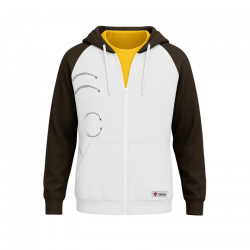TÜBİTAK Logo Baskılı Fermuarlı Sweatshirt (Erkek)