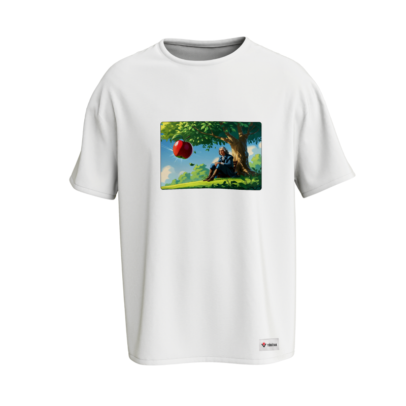 Bilim İnsanları Serisi - Isaac Newton Tişört (Erkek)