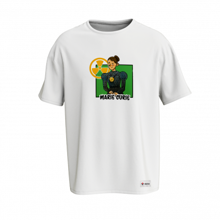 Çizgi Bilim Serisi - Marie Curie Tişört (Kadın)