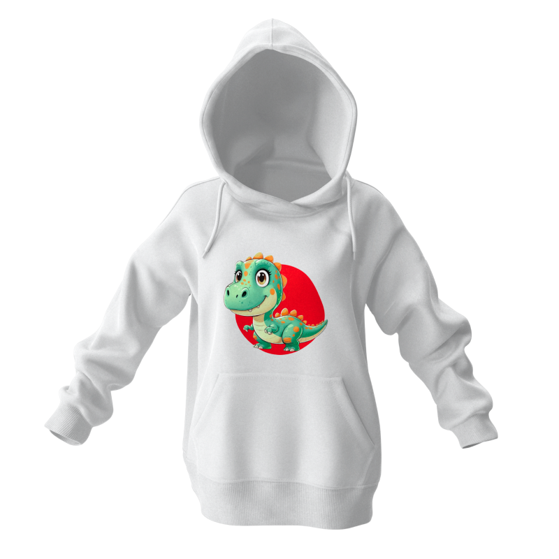 Sevimli Hayvanlar Serisi Dinozor Sweatshirt (Çocuk)