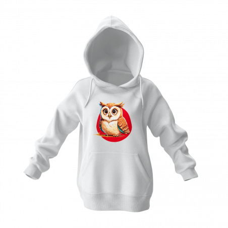 Sevimli Hayvanlar Serisi Baykuş Sweatshirt (Çocuk)