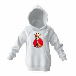 Sevimli Hayvanlar Serisi Zürafa Sweatshirt (Çocuk)