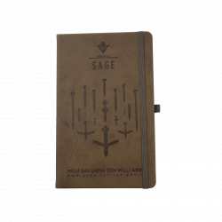 TÜBİTAK SAGE Ajanda Kahverengi
