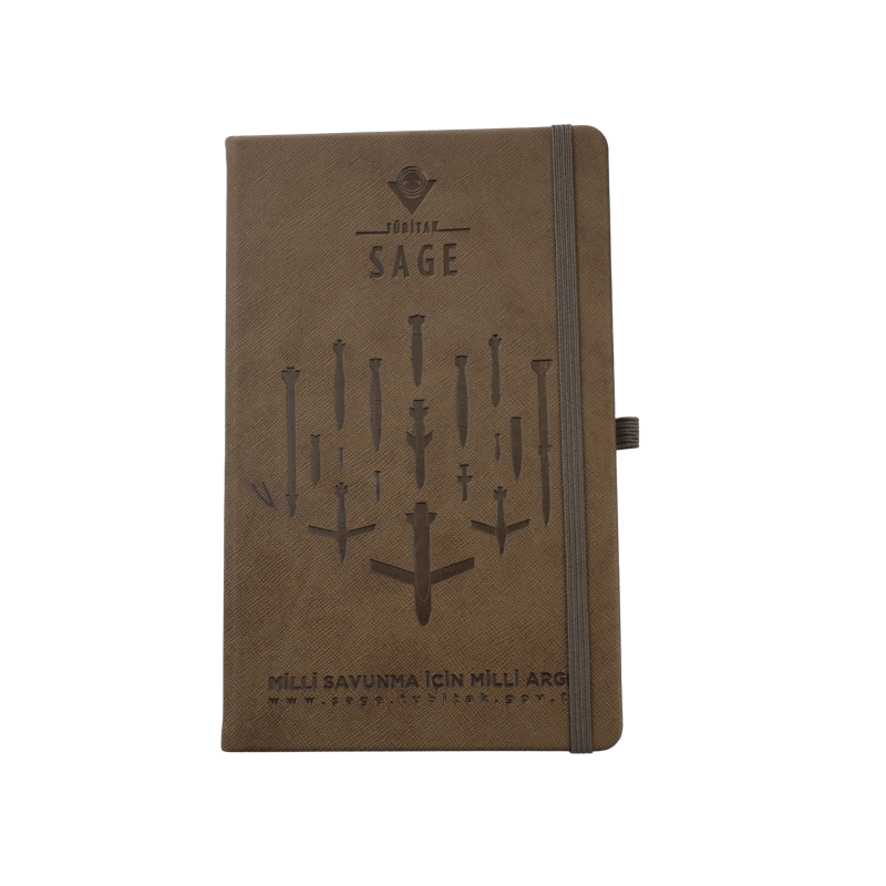 TÜBİTAK SAGE Ajanda Kahverengi