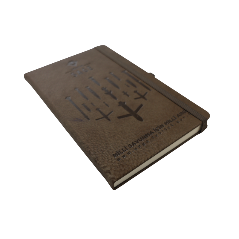 TÜBİTAK SAGE Ajanda Kahverengi